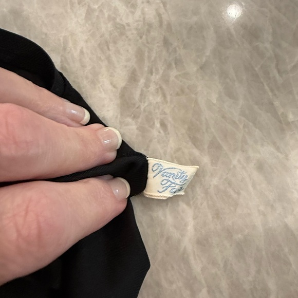 Vanity Fair Black Lace Trim Chemise - Picture 6 of 7